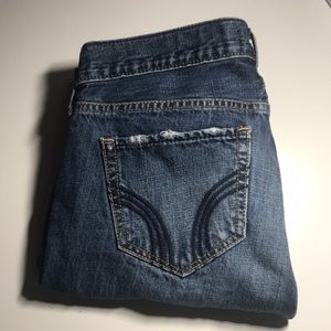 Hollister Straight Leg Ripped Jeans